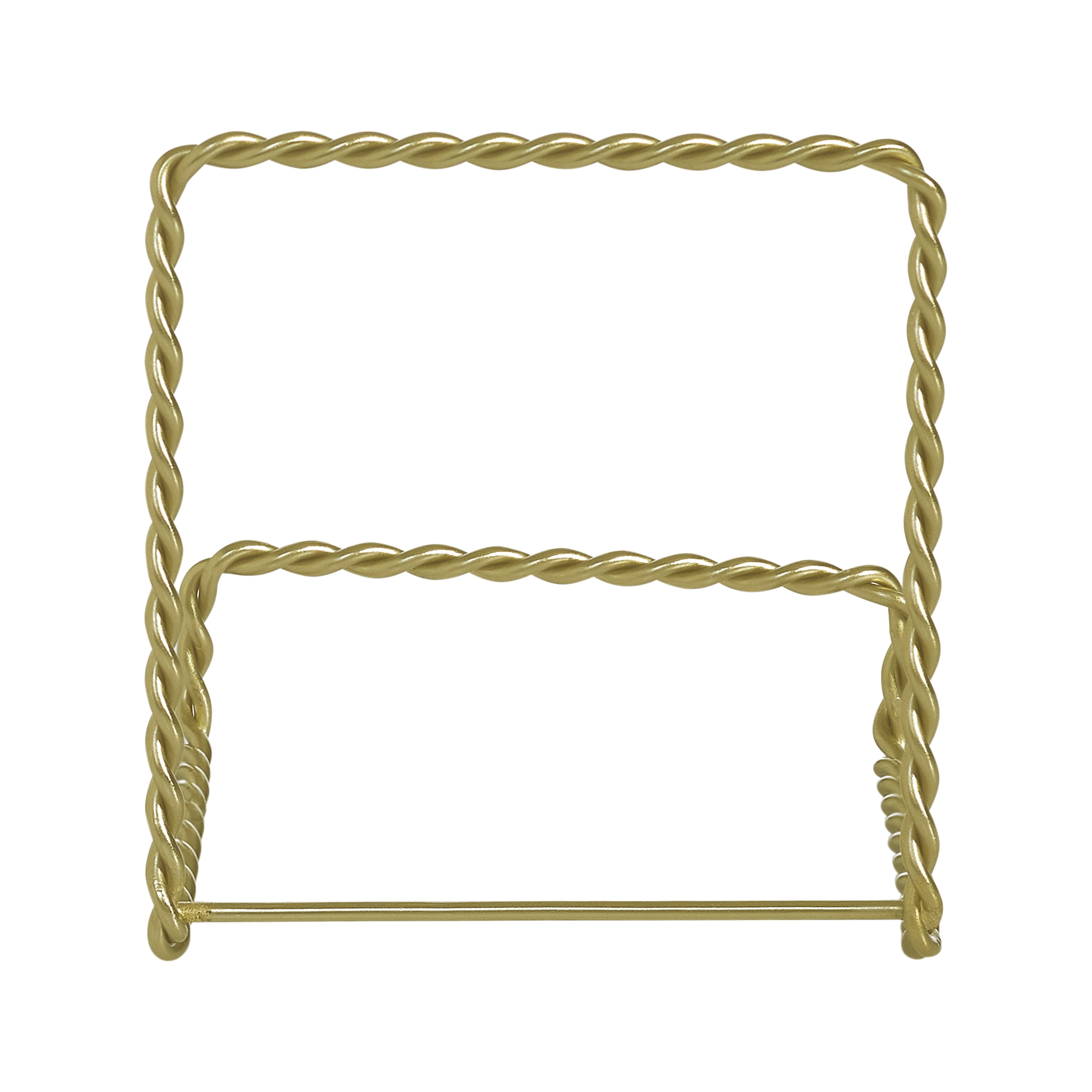 My Texas House 5" Gold Metal Coiled Picture Frame Holder