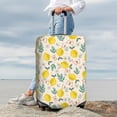 thumbnail image 6 of Picia Flowers and Butterflies Luggage Protector Cover Thicken Suitcase Protector Cover Fit 18-32 Inch Luggage-Small, 6 of 9