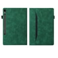 thumbnail image 3 of ELEHOLD Wallet Case for Samsung Galaxy Tab S10 FE+, Premium PU Leather Folio Case Cover with Card Slots & Stand & Pencil Holder,Green, 3 of 9