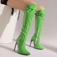 thumbnail image 6 of Women's Pointed Toe Stiletto Over-the-Knee Boots - Stylish High Heel Long Boots for Party, Prom & Carnival | Elegant Evening Footwear, 6 of 8