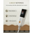 thumbnail image 4 of Heated Mattress Pad-Fit up to 15 with 6 Heat Settings Single Control & 10 Hour Auto Off，Machine Washable，Twin, 4 of 7