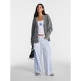 thumbnail image 2 of No Boundaries Ultra Baggy Jeans, 30.5", 32.5'', 34.5" Inseams, Women's and Women's Plus 00-4X, 2 of 7