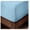 06 Light Blue, variant on Super Soft Fleece Fitted Sheet - King Size - Extra Plush Polar Fleece - Deep Pocket - All Season Cozy Warmth (King, Light Blue)