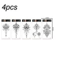 thumbnail image 2 of Tatuajes Temporales para Mujeres, Tatuajes de Flores Falsas Pegatinas para Adultos, Tatuajes Temporales 20 Hojas, 2 of 6