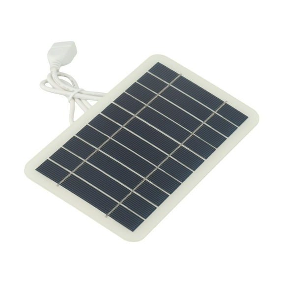 5W 5V Waterproof Portable Solar Panel For Mobile Phone Camping Hiking Charging Home Part Travel Solar Charger Generator