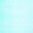 thumbnail image 1 of Ahgly Company Indoor Square Solid Light Blue Modern Area Rugs, 8' Square, 1 of 4
