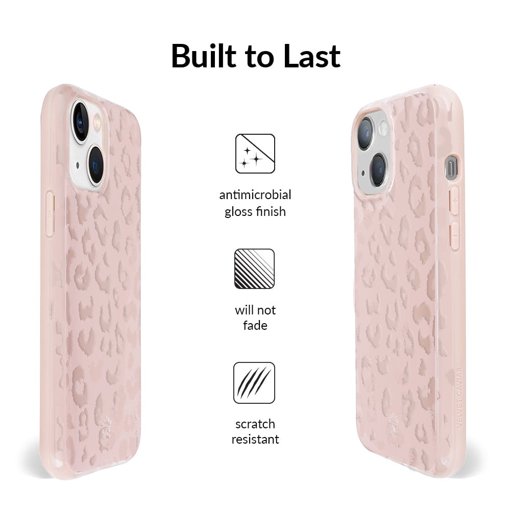 VELVET CAVIAR iPhone 13 Case Compatible with MagSafe - Cute Protective Phone Cases for Women - Nude Leopard Cheetah Animal Print