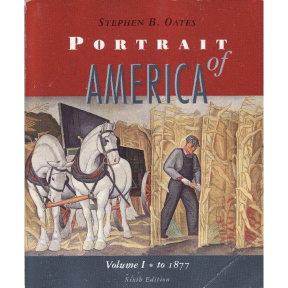 Pre-Owned Portrait of America to 1877 (Paperback) 9780395708873