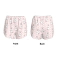 thumbnail image 4 of Disketp Rabbit Print Women's Shorts Workout Shorts for Athletic Gym Running Shorts with Phone Pockets X-Large, 4 of 8