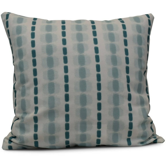 Simply Daisy 16" x 16" Watercolor Stripe Stripe Print Pillow