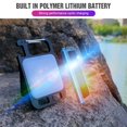 thumbnail image 4 of 2Pcs LED Keychain Light 300mAh 500LM Super Bright COB Keychain Flashlight USB Charging Mini LED Work Light IPX4 Waterproof Small Pocket Light with 180° Folding Bracket 4 Modes, 4 of 6