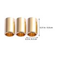 thumbnail image 2 of GARVALON Elegant Design 70Pcs Copper End Beads For Professionals Crafting, 2 of 8