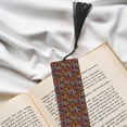 thumbnail image 6 of Kdxio Daisies Flowers Print Metal Tassel Bookmarks,Perfect Gift for Art Lovers and Bookworms Metal Bookmarks for Women, 6 of 8