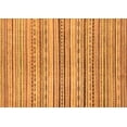 thumbnail image 1 of Ahgly Company Indoor Rectangle Abstract Orange Modern Area Rugs, 2' x 3', 1 of 4