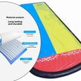 thumbnail image 4 of Durable PVC Inflatable Water Slide with 2 Surfboards - Blue & Purple Double Rider Design for Summer Outdoor Lawn Water Play, Quick Inflation, Kids Safe & Portable Summer Toy, 4 of 4