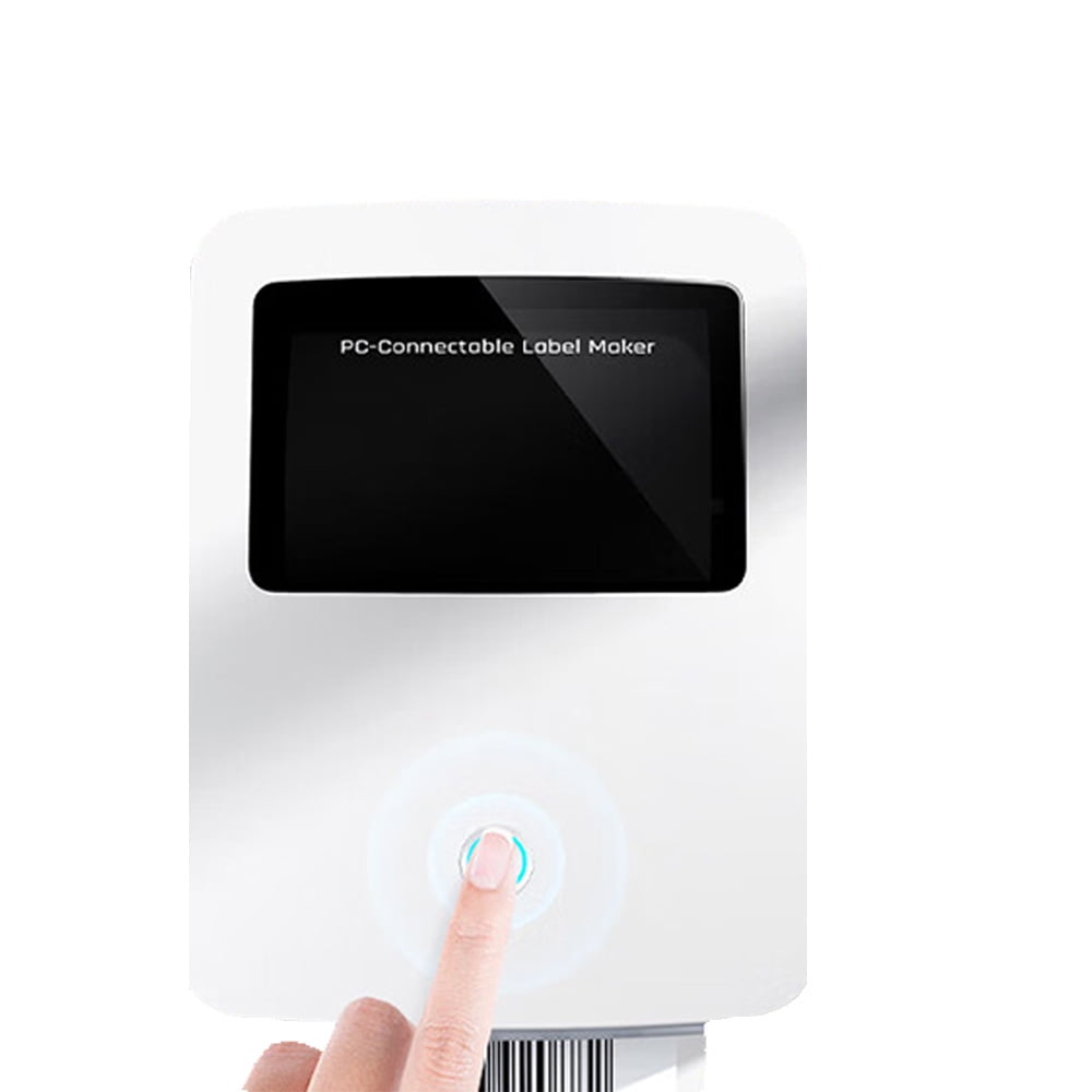Cosmirth Bar code printers, Portable Barcode Label Maker Printer Bluetooth Inkless Thermal Printer(White)