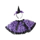 thumbnail image 5 of Disfraz de Halloween para niñas Yuyangstore Falda de tutú púrpura con diadema, 5 of 8