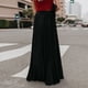 thumbnail image 2 of Faldas Para Mujer Moda Cintura Alta Pliegue Soild Vintage Loose Beach Wrap Maxi Falda Larga Odeerbi  ODB126922, 2 of 9
