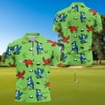 thumbnail image 5 of Pzuqiu Golf Bird Couples' Golf Outfits Men Zipper Shirt Collared Short Sleeve Shirts for Work Athletic and Womens Golf Shirts Women's Golf Sleeveless Shirts Quick Dry T Shirt, 5 of 8