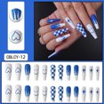 thumbnail image 3 of Parche de uñas desmontable, parche de ballet, parche de uñas portátil, parche de uñas postizas (24 piezas), 3 of 5