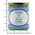 thumbnail image 5 of Fresh Linen Smoke & Odor Eliminator Salsa Jar Candle 12oz -Just Makes Scents Candles & Gifts, 5 of 5