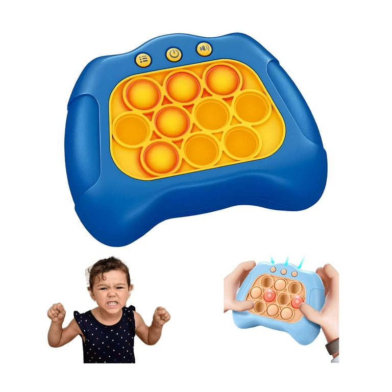 Pop Quick Push Bubbles Game Machine Kids Cartoon Fun Whac-A-Mole Squeezing  Toys Anti Stress Sensory Bubble Pop Fidget Toy Gifts