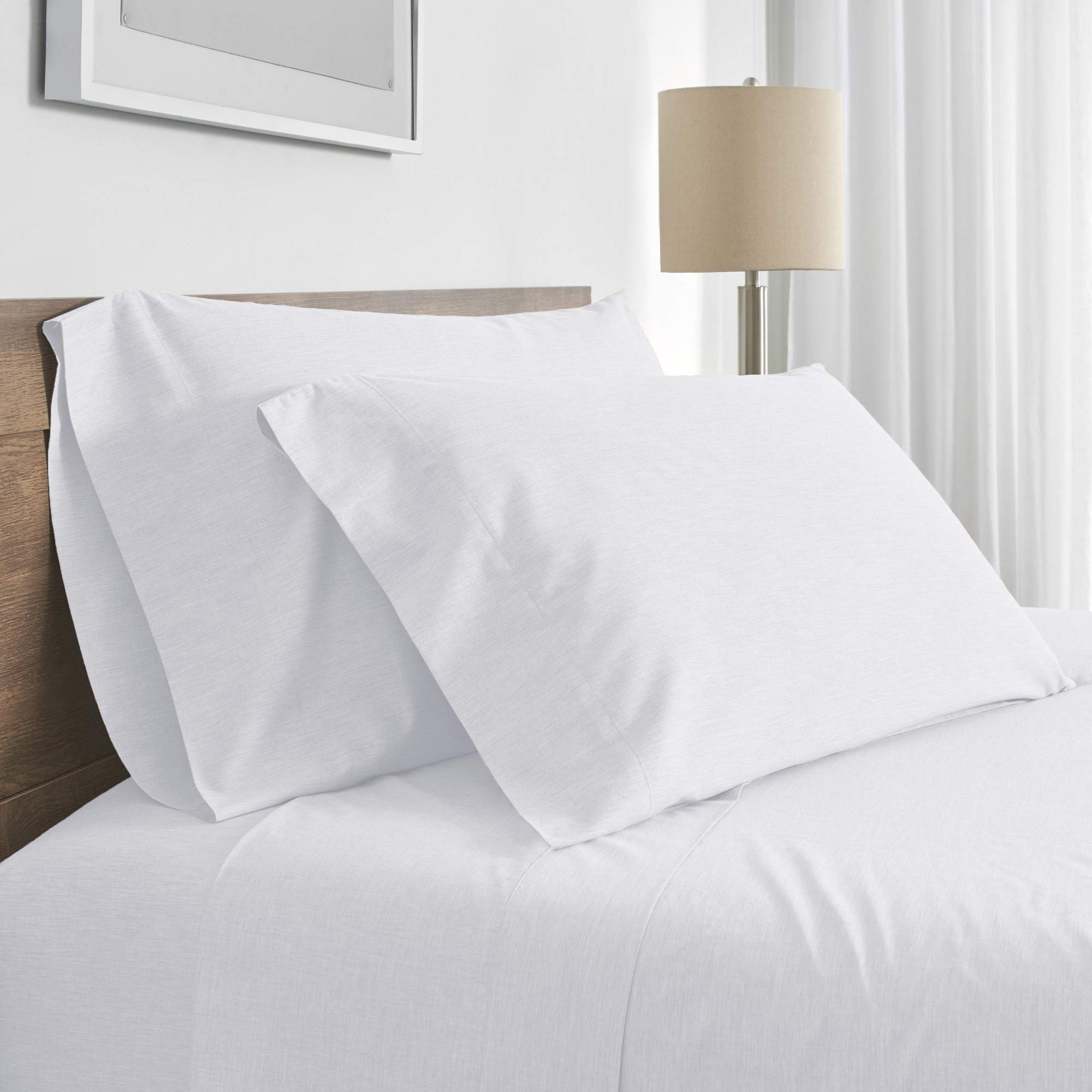 300 Thread Count Full True White Sheet Set