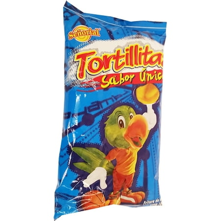 Tortilla Senorial Family Pack Snack 3.5 oz - Chips Paquete Familiar (Pack of 6)