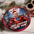 thumbnail image 4 of Make Christmas Great Again Donald Trump Ornament, 4 of 4