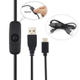 thumbnail image 4 of Cable adaptador Inteprter USB a micro-USB con interruptor de encendido/apagado 1 metro, 4 of 6