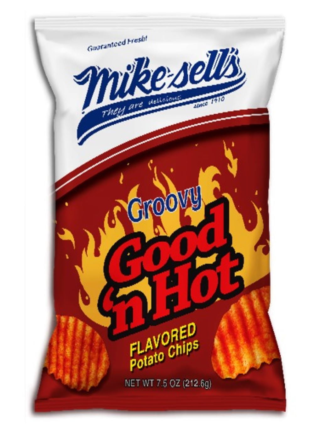 Mikesell's Good N' Hot Potato Chips, 7.5oz