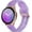 Glistening Purple, variant on Compatible with Samsung Watch 6/5/4 Bands/Galaxy Watch 6/5/4/5 Band/Samsung Galaxy Watch 6/5/4 Band 40mm 44mm, 20mm Soft Transparent Pattern Printed Replacement for Active 2/1 Women Men