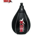 thumbnail image 4 of MRX Speed Punching Bags Genuine Leather MMA Training Speed Bag Muay Thai SpeedKills Punching, Dodge Striking Bag for Workout Pro Boxing Bag for Home Gym Kids, Men, Women Full Black White, 4 of 5