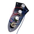 thumbnail image 2 of JB Loaded Wired Switch Control Plate Assembly with Knobs Pots for Jazz Bass, 2 of 6