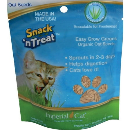 Imperial Cat Easy Grow Oat Grass Seeds 4 oz. 3 pack