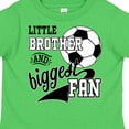 thumbnail image 4 of Inktastic Little Brother and Biggest Fan Soccer Player Boys Toddler T-Shirt, 4 of 5