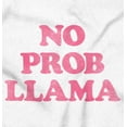 thumbnail image 2 of No Problama Llama Alpaca Cute Funny Romper Boys or Girls Infant Baby Brisco Brands 6M, 2 of 6