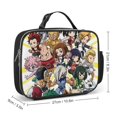 thumbnail image 2 of My Hero Academia Portable Insulated Lunch Bag Lunch Box Bento Bag Picnic Bag Detachable Meal Bag Reusable Lunchbag, 2 of 8