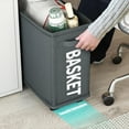 thumbnail image 7 of Fall Savings! PRETXORVE Laundry Basket, Laundry Basket with Wheels, Collapsibles Laundry Hamper with Wheels Water Proof Rolling Clothes Hamper Basket Bin for Dirty Clothes Storage, 7 of 7