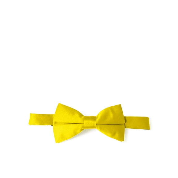 Classic Lemon Yellow Bow Tie