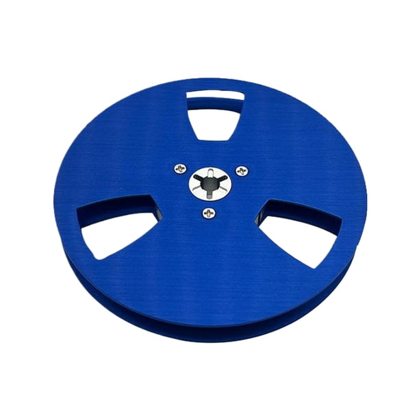 Sidaley El desenrollador de carrete vacío de aleación de aluminio parte el proceso de instalación fácil Piezas vacías del desenrollador de Sistemas de cine en casa Azul