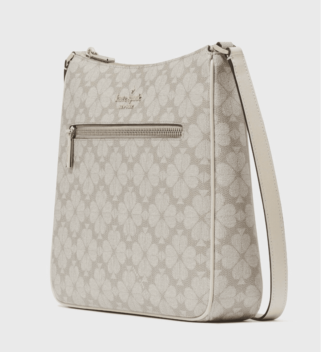 Kate Spade Signature Spade Flower Swingpack Crossbody Bag Dark Beige KG481 $329