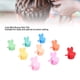 thumbnail image 3 of Mini Pinzas para el Cabello ANGGREK Conejito 100 Piezas Lindos Accesorios Coloridos, 3 of 7