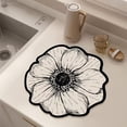 thumbnail image 1 of TIMIFIS Bathroom Rugs Countertop Diatomite Water Absorbing Drying Mat Hand Washing Countertop Heat Insulation Mat Abrasion Kitchen Draining Mat Bath Mat, 1 of 6