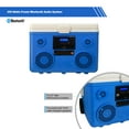thumbnail image 4 of KoolMAX Cooler with Bluetooth Speaker System, 350W Boombox, 40 Qt Cooler, Rechargeable, USB 12V Car Cigarette Lighter Power Station, Guitar Amplifier, Radio, PA Machine, Karaoke, Blue, 4 of 7