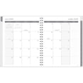 thumbnail image 4 of 2025-2026 Mead® Silver Butterfly Large Weekly Academic Year Planner, 4 of 6