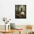thumbnail image 2 of Jesus and Lamb Canvas Wall Art Jesus After Lost Lamb Picture Wall Art Canvas Print Christian Home Decor, 2 of 5