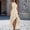 Apricot, variant on Women's Elegant Solid Color Halter A-Line Midi Dress – Asymmetrical Ruffle Hem, Spring/Summer Vacation Dress Gray,M