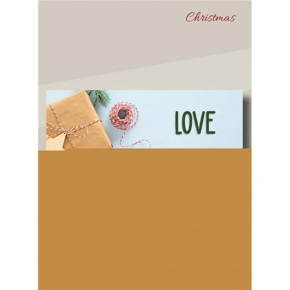 Heartland Wholesale 265538 en Boîte - Carte de Noël-joie de Donner avec Écriture - Boîte de 12