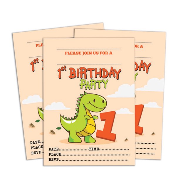 Darling Souvenir Pink Birthday Invitation Card 28 Pcs Fill or Write In Blank Invites Printable Party Supplies 5 x 7 Inches